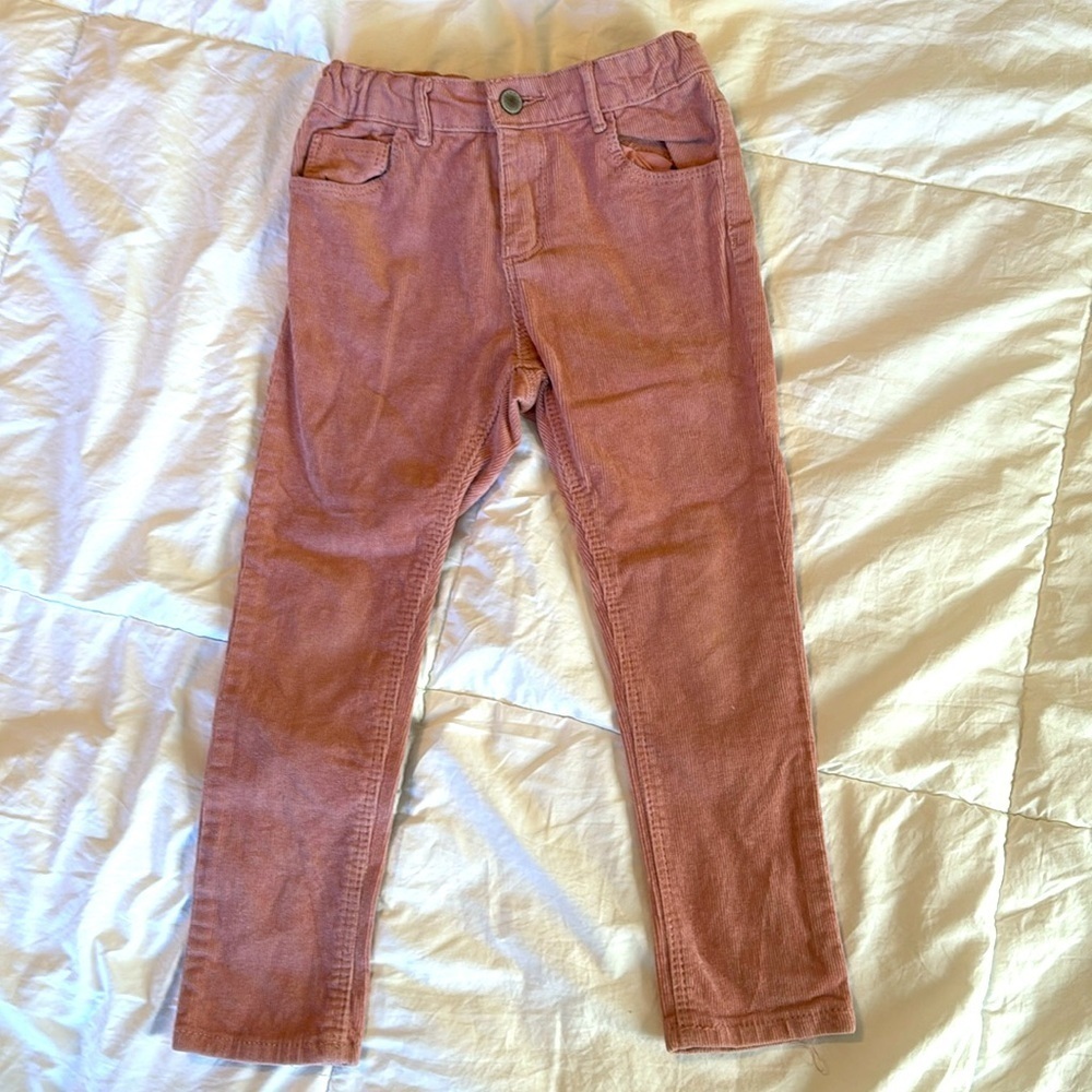 Corduroy Pants in a Rose Pink